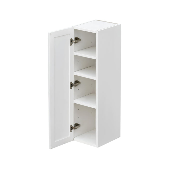 Shady White Wood Wall Cabinet 2