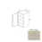 W0942 Wood White Shaker Wall Cabinet White Shaker 1