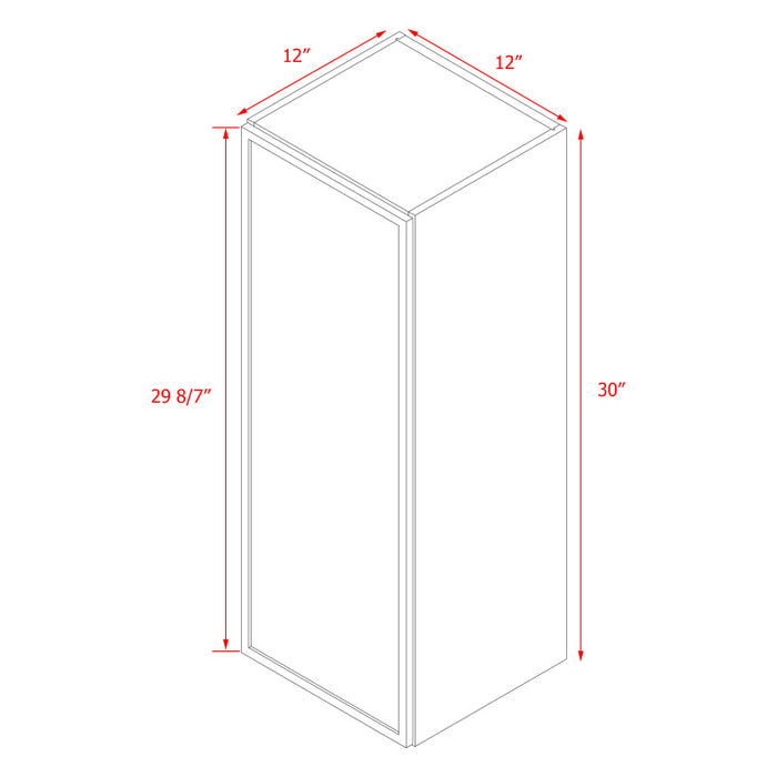 Shady White Wood Wall Cabinet 4
