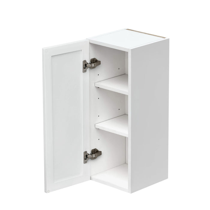 Shady White Wood Wall Cabinet 2