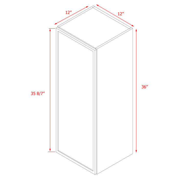 Shady White Wood Wall Cabinet 4