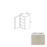 W1242 Wood White Shaker Wall Cabinet White Shaker 1