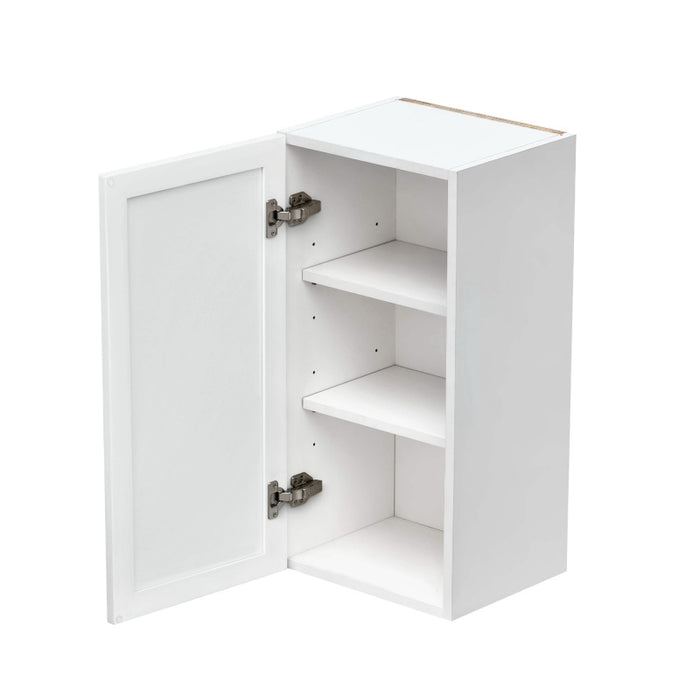 Shady White Wood Wall Cabinet 2