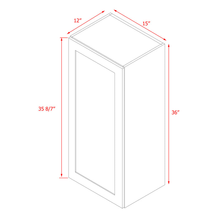 Mallorca White Wood Wall Cabinet 4