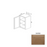 W1536 Wood Farro Wall Cabinet Farro 1
