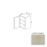 W1536 Wood White Shaker Wall Cabinet White Shaker 1