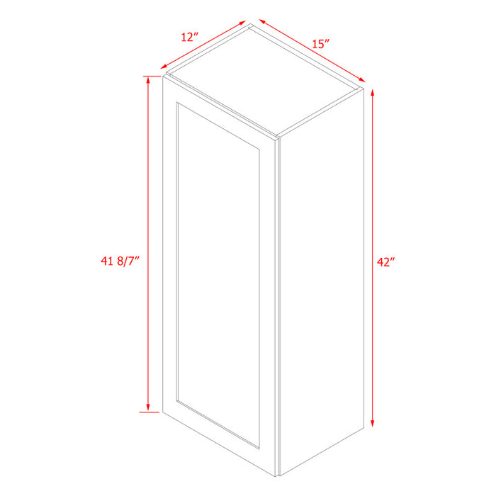 Mallorca White Wood Wall Cabinet 4