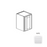 Framed Shaker Premium Wood White Shaker Wall Cabinet Natural clear coat 1
