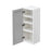 Mallorca Dolphin Gray Wood Wall Cabinet 2
