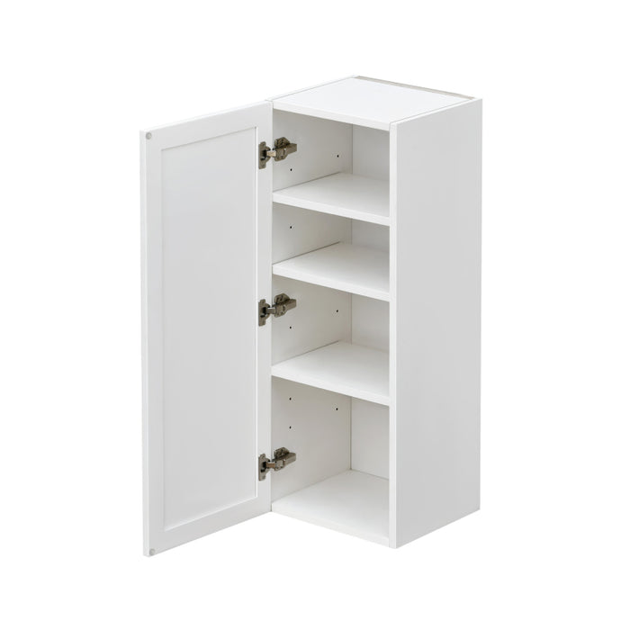 Shady White Wood Wall Cabinet 2