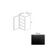 W1542 Wood Raven Wall Cabinet Raven 1