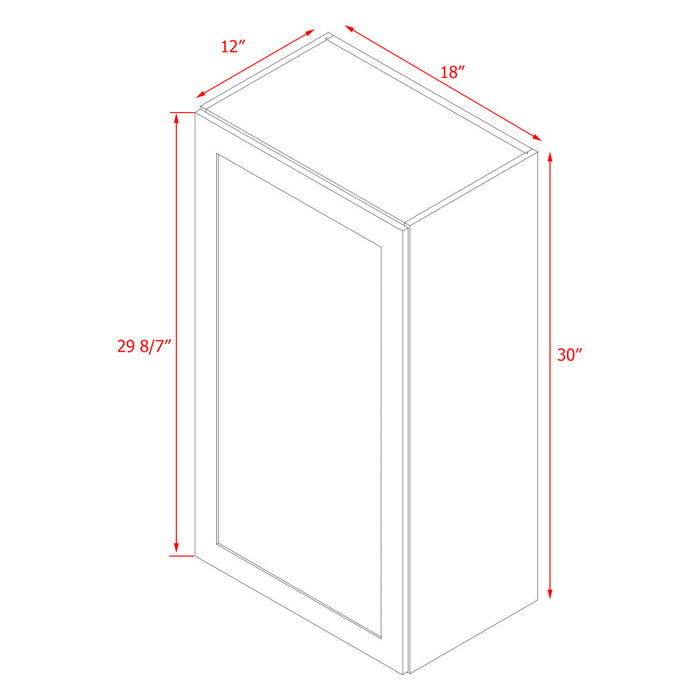 Mallorca White Wood Wall Cabinet 4