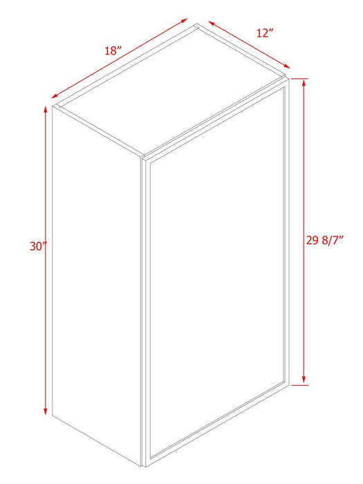 Shady Oak Wood Wall Cabinet 4