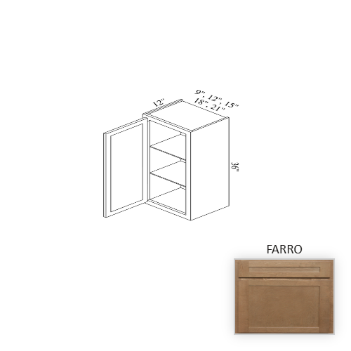 W1836 Wood Farro Wall Cabinet Farro 1