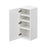 Shady White Wood Wall Cabinet 2