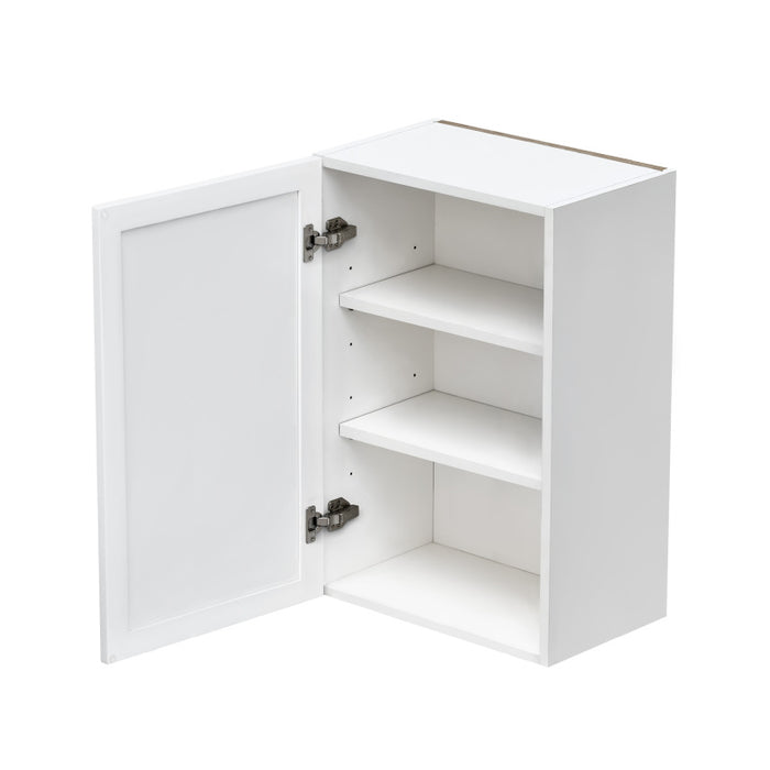 Shady White Wood Wall Cabinet 2