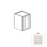 Framed Shaker Classic Wood Dove White Wall Cabinet Natural clear coat 1