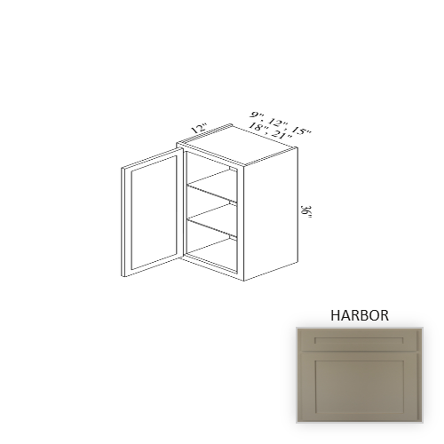 W2136 Wood Harbor Wall Cabinet Harbor 1