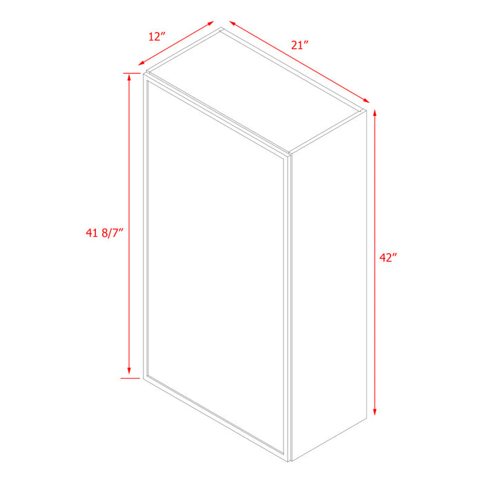 Shady White Wood Wall Cabinet 4