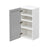 Mallorca Dolphin Gray Wood Wall Cabinet 2