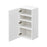 Shady White Wood Wall Cabinet 2