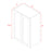 Mallorca White Wood Wall Cabinet 4