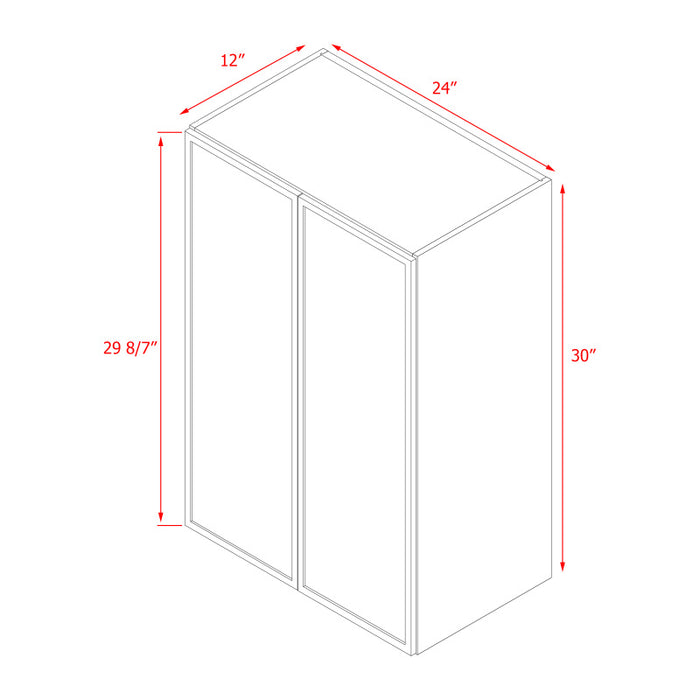 Shady White Wood Wall Cabinet 4