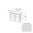 Sterfic SKU - VSB3621DR-ON. Oak. 36" x 34.5" Bathroom Vanity