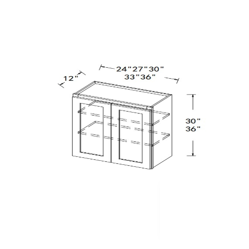 Sterfic SKU - VSB3621DR-ON. Oak. 36" x 34.5" Bathroom Vanity