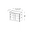 Sterfic SKU - VSB3621DR-ON. Oak. 36" x 34.5" Bathroom Vanity