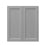 Mallorca Dolphin Gray Wood Wall Cabinet 3