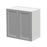 Mallorca Dolphin Gray Wood Wall Cabinet 1