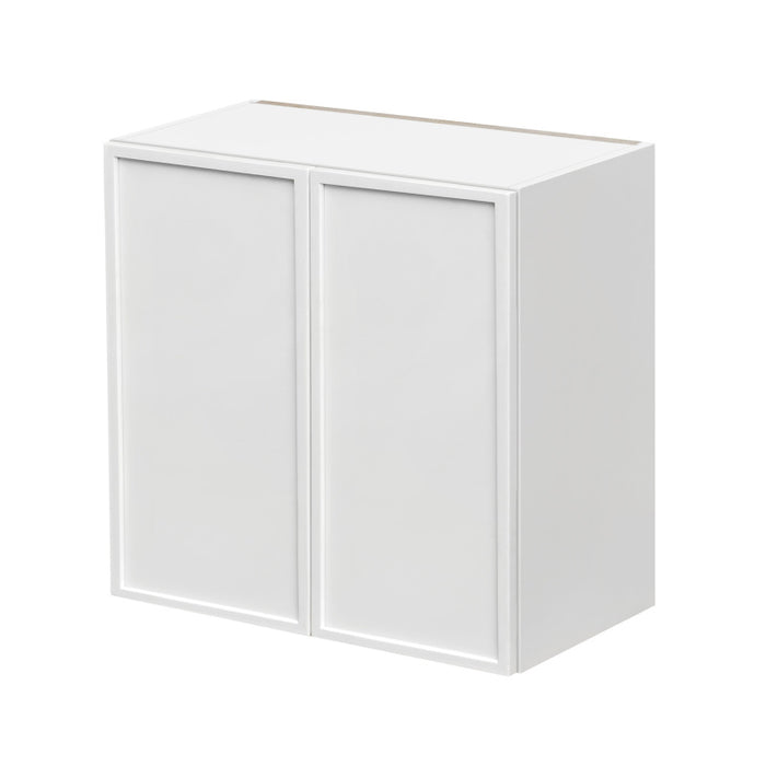 Shady White Wood Wall Cabinet 1