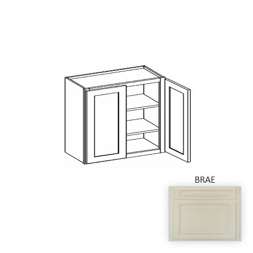 W2430 Wood Brae Wall Cabinet Brae 1
