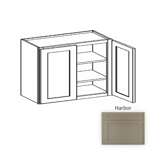 W2430 Wood Harbor Wall Cabinet Harbor 1