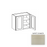 W2430 Wood White Shaker Wall Cabinet White Shaker 1