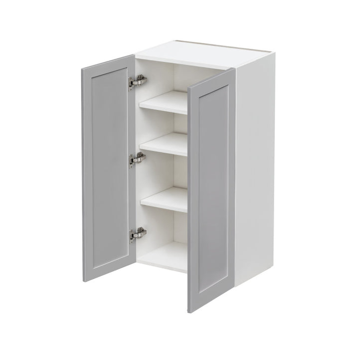 Mallorca Dolphin Gray Wood Wall Cabinet 2