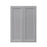 Mallorca Dolphin Gray Wood Wall Cabinet 3