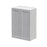 Mallorca Dolphin Gray Wood Wall Cabinet 1