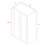 Mallorca Dolphin Gray Wood Wall Cabinet 4