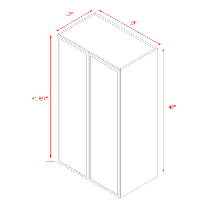 Shady White Wood Wall Cabinet 4