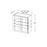 Sterfic SKU - VSB3621DR-ON. Oak. 36" x 34.5" Bathroom Vanity
