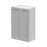 Mallorca Dolphin Gray Wood Wall Cabinet 1