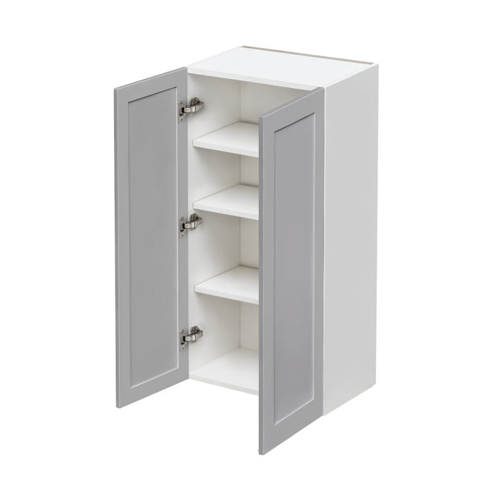 Mallorca Dolphin Gray Wood Wall Cabinet 2