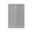 Mallorca Dolphin Gray Wood Wall Cabinet 3