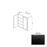 W2442 Wood Raven Wall Cabinet Raven 1