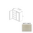 W2442 Wood White Shaker Wall Cabinet White Shaker 1
