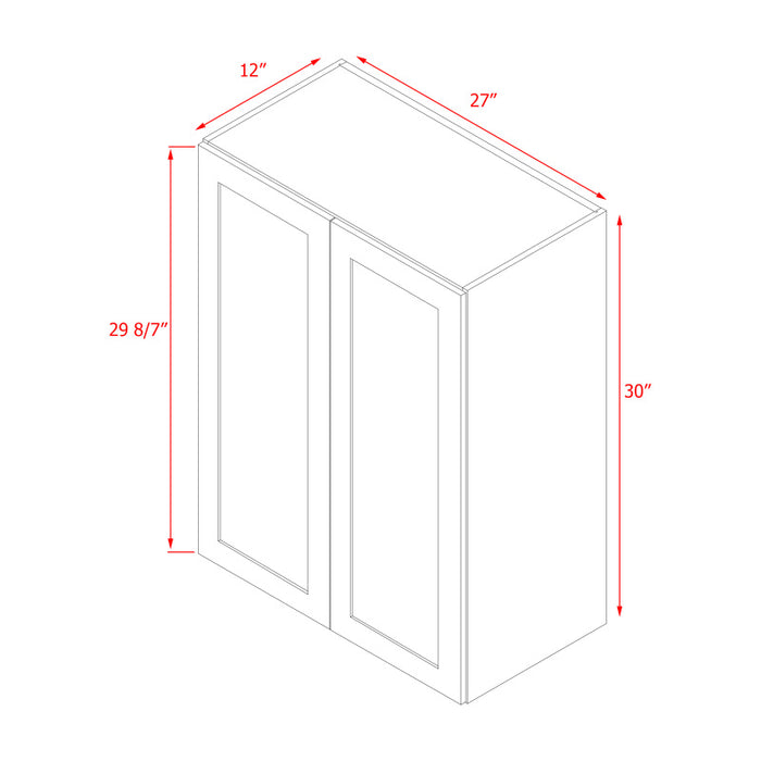 Mallorca Dolphin Gray Wood Wall Cabinet 4