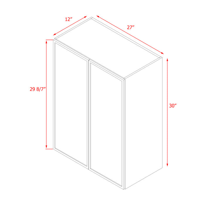 Shady White Wood Wall Cabinet 4