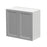 Mallorca Dolphin Gray Wood Wall Cabinet 1